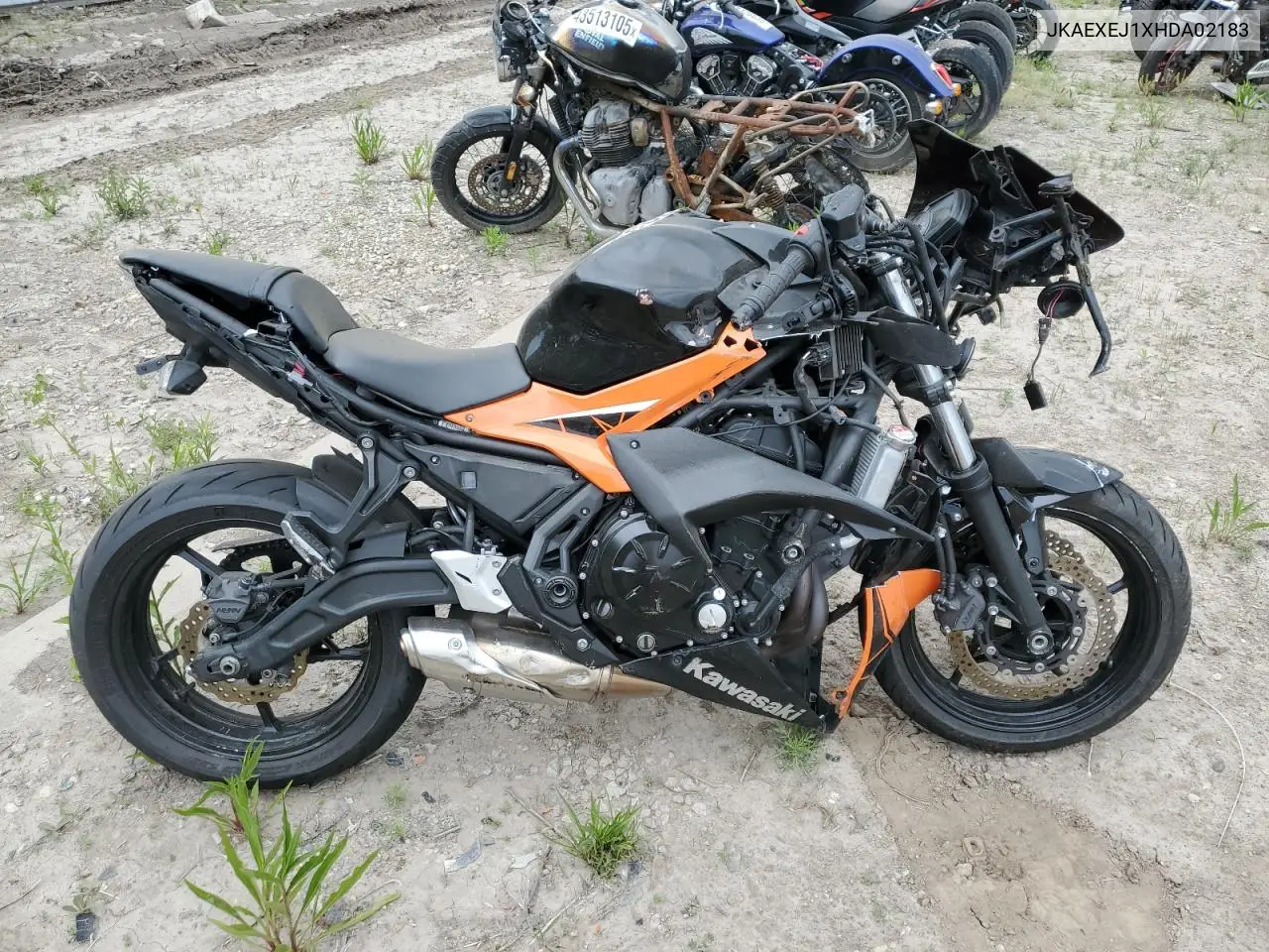 2017 Kawasaki Ex650 J VIN: JKAEXEJ1XHDA02183 Lot: 60033305