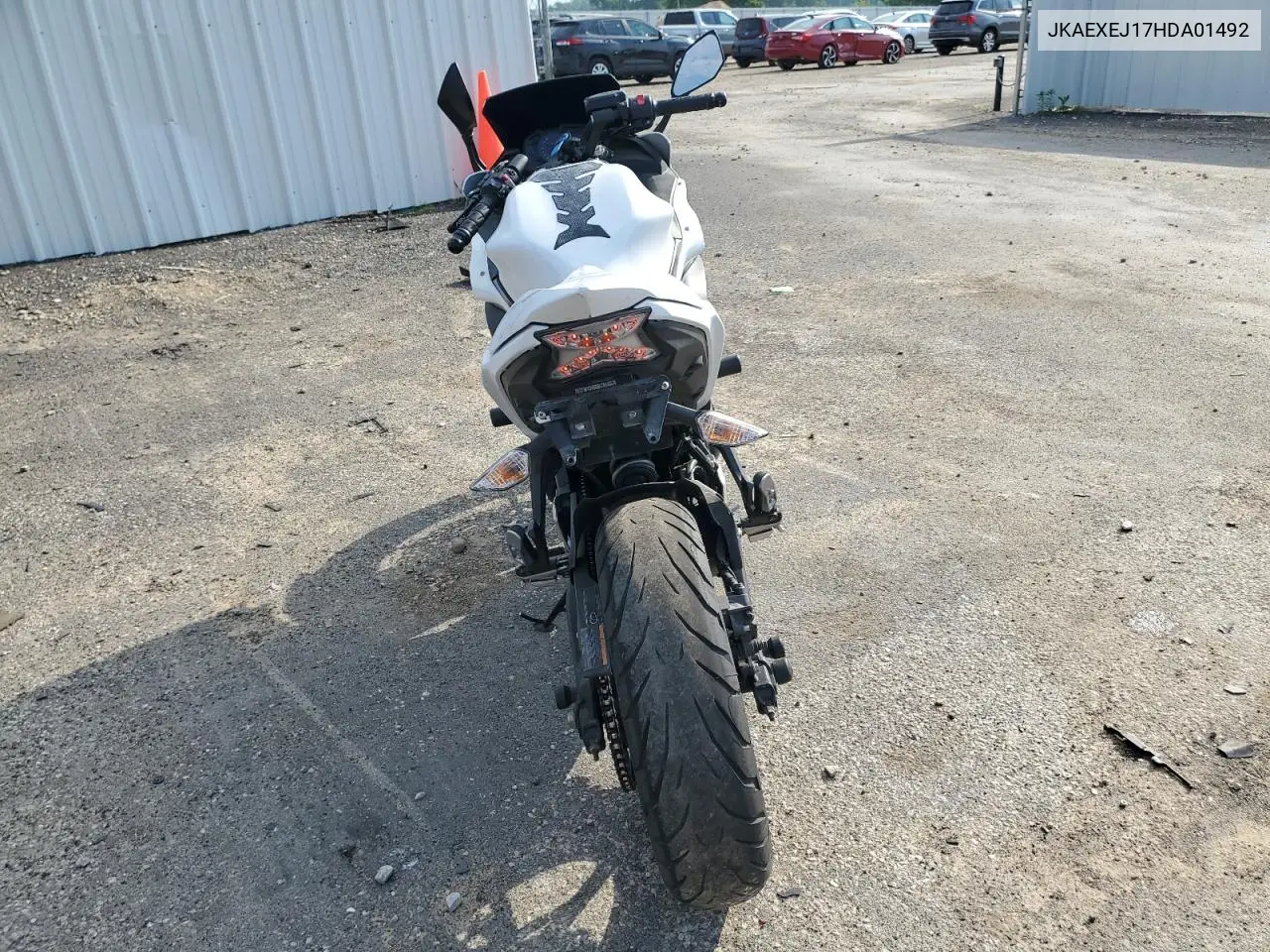 2017 Kawasaki Ex650 J VIN: JKAEXEJ17HDA01492 Lot: 60306445