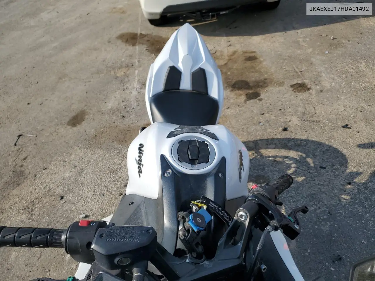 2017 Kawasaki Ex650 J VIN: JKAEXEJ17HDA01492 Lot: 60306445
