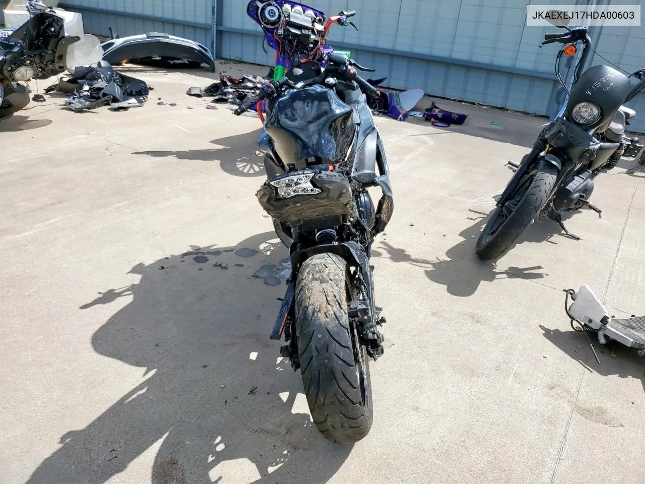 2017 Kawasaki Ex650 J VIN: JKAEXEJ17HDA00603 Lot: 62266355