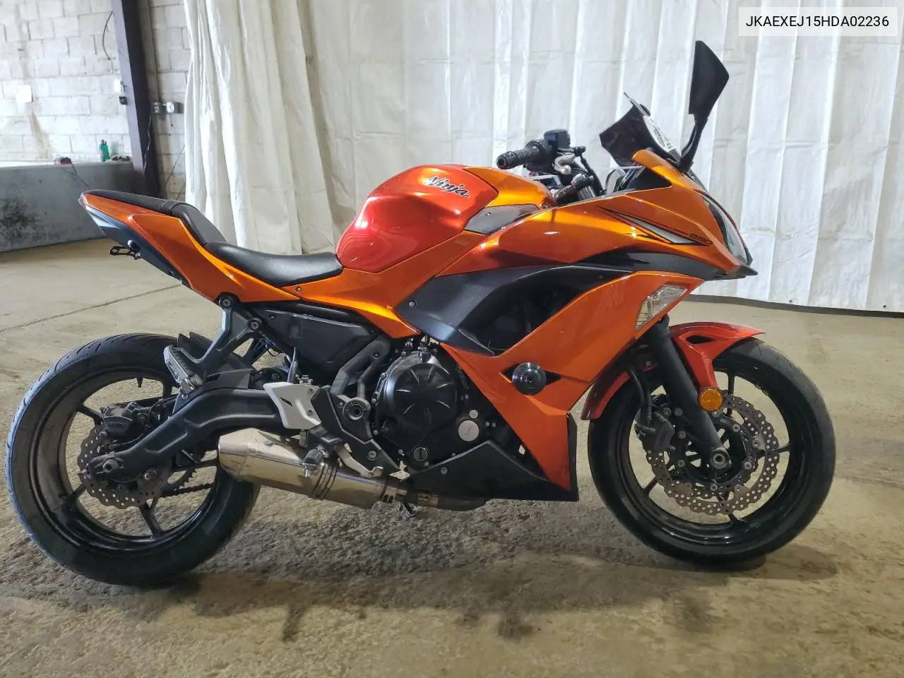 2017 Kawasaki Ex650 J VIN: JKAEXEJ15HDA02236 Lot: 66083805