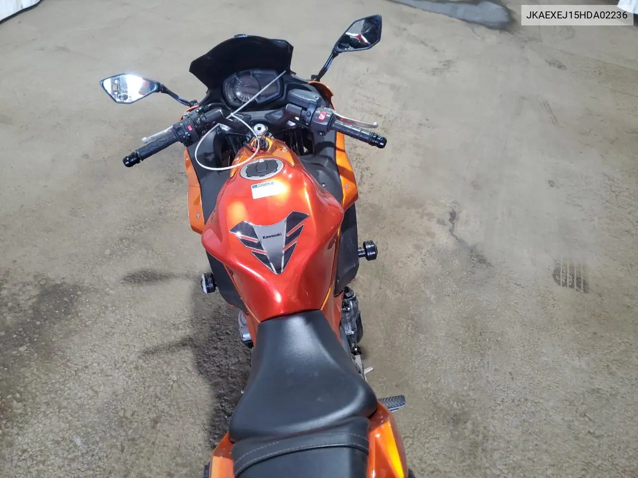 2017 Kawasaki Ex650 J VIN: JKAEXEJ15HDA02236 Lot: 66083805