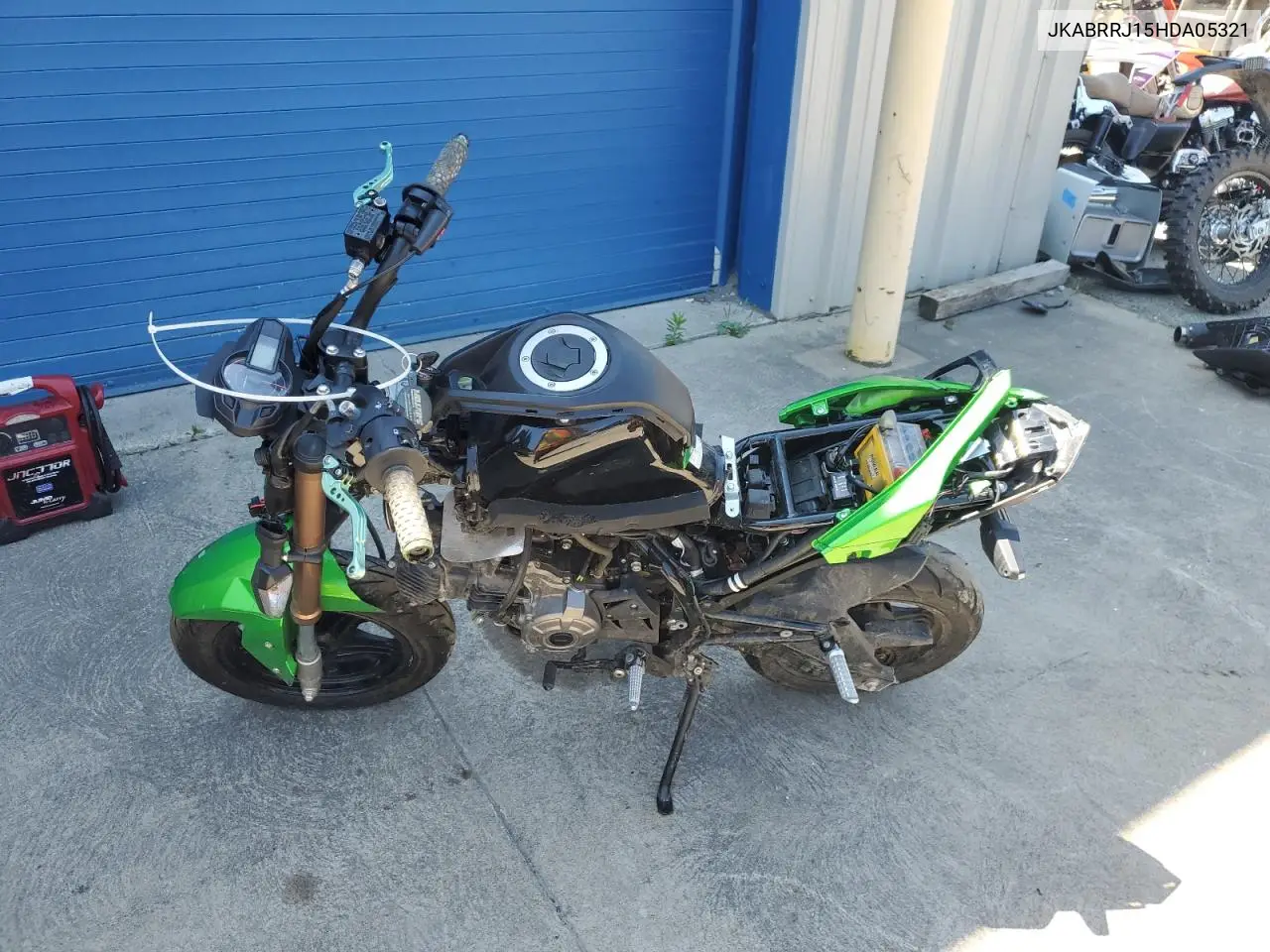2017 Kawasaki Br125 J VIN: JKABRRJ15HDA05321 Lot: 66197545