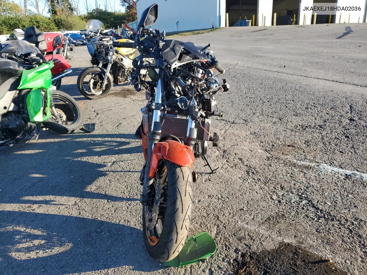 2017 Kawasaki Ex650 J VIN: JKAEXEJ18HDA02036 Lot: 75659764