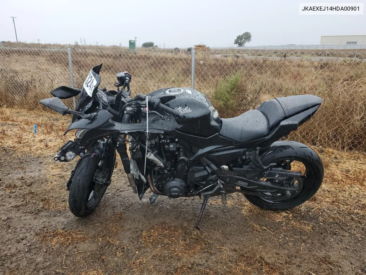 2017 Kawasaki Ex650 J VIN: JKAEXEJ14HDA00901 Lot: 80277324