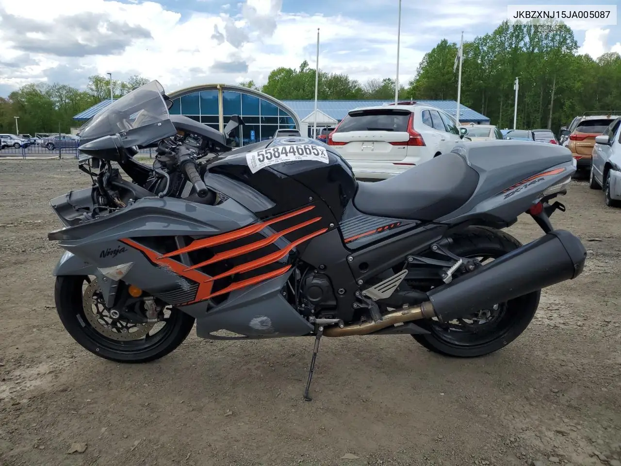 2018 Kawasaki Zx1400 J VIN: JKBZXNJ15JA005087 Lot: 55844665