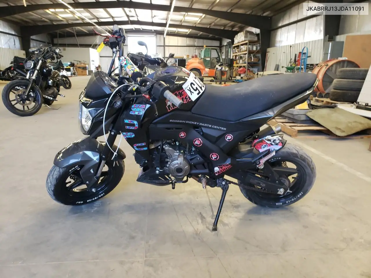 2018 Kawasaki Br125 J VIN: JKABRRJ13JDA11091 Lot: 56965215