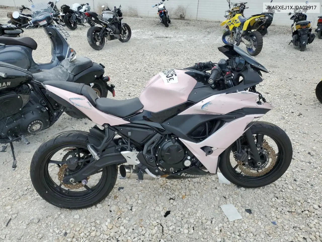 2018 Kawasaki Ex650 J VIN: JKAEXEJ1XJDA02917 Lot: 58709635