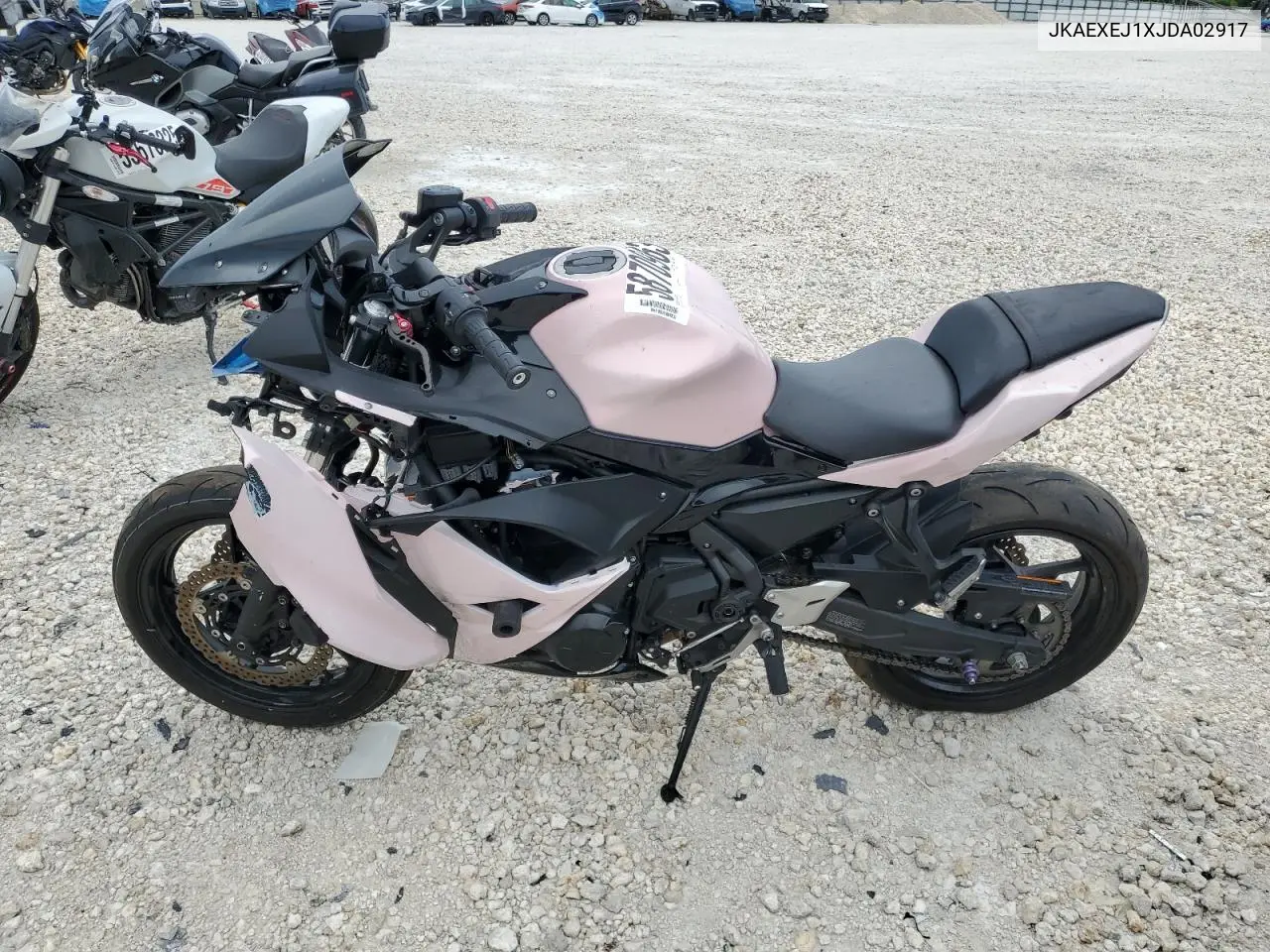 2018 Kawasaki Ex650 J VIN: JKAEXEJ1XJDA02917 Lot: 58709635