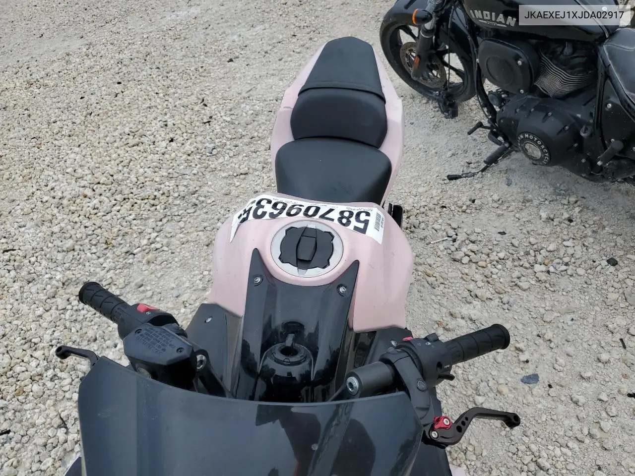 2018 Kawasaki Ex650 J VIN: JKAEXEJ1XJDA02917 Lot: 58709635
