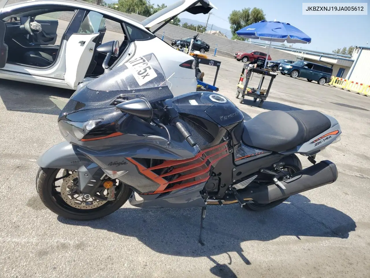 2018 Kawasaki Zx1400 J VIN: JKBZXNJ19JA005612 Lot: 59057725