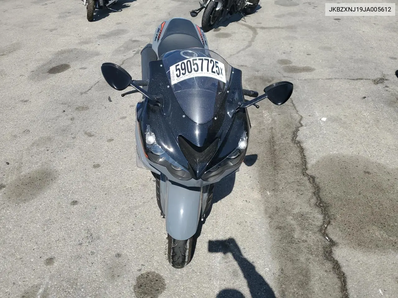 2018 Kawasaki Zx1400 J VIN: JKBZXNJ19JA005612 Lot: 59057725