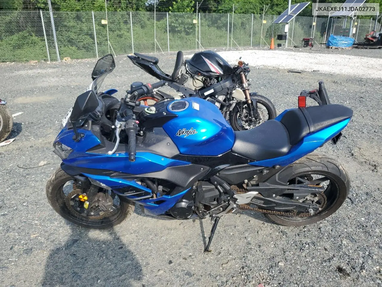 2018 Kawasaki Ex650 J VIN: JKAEXEJ11JDA02773 Lot: 62584905