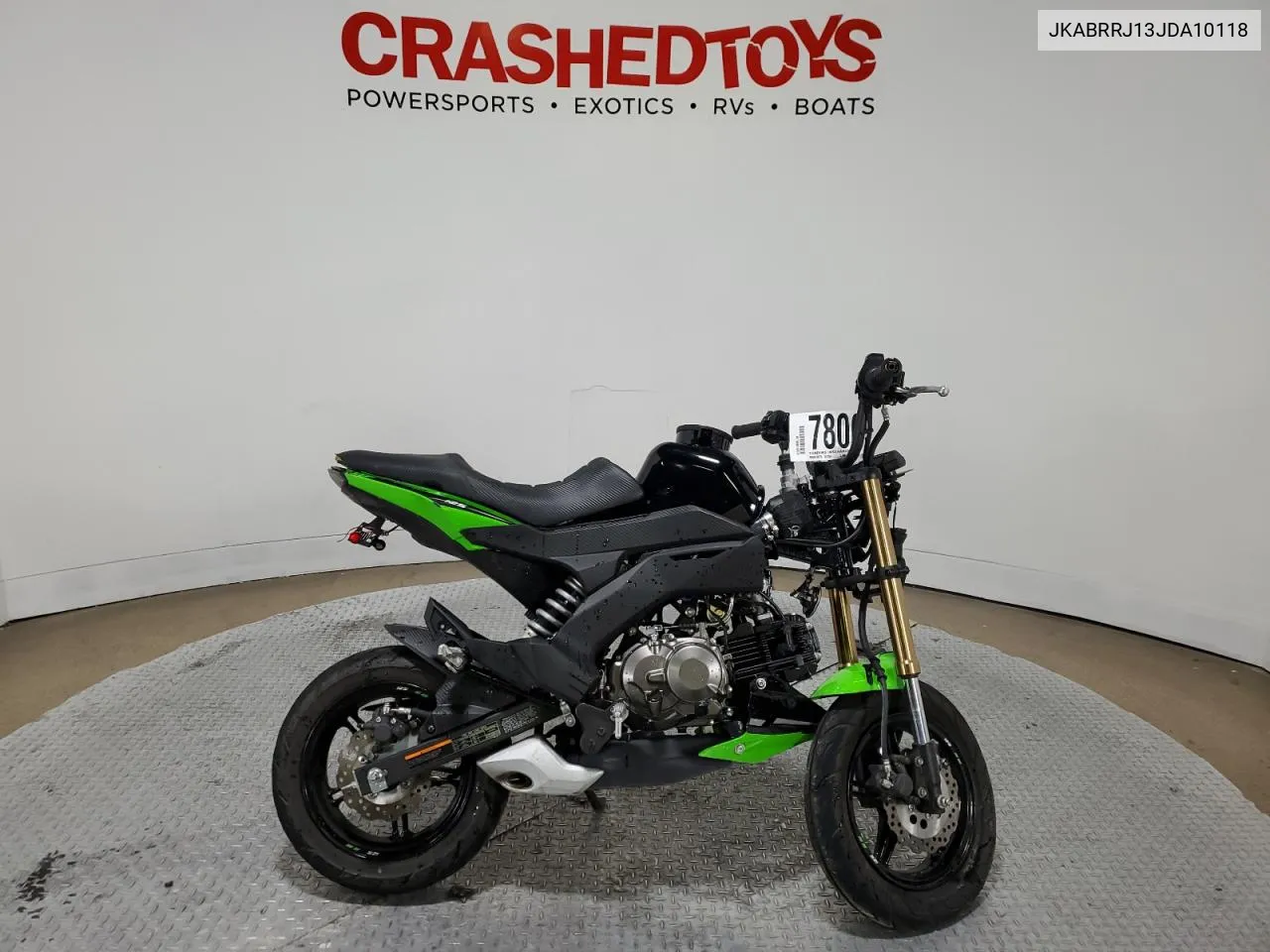 2018 Kawasaki Br125 J VIN: JKABRRJ13JDA10118 Lot: 78065224