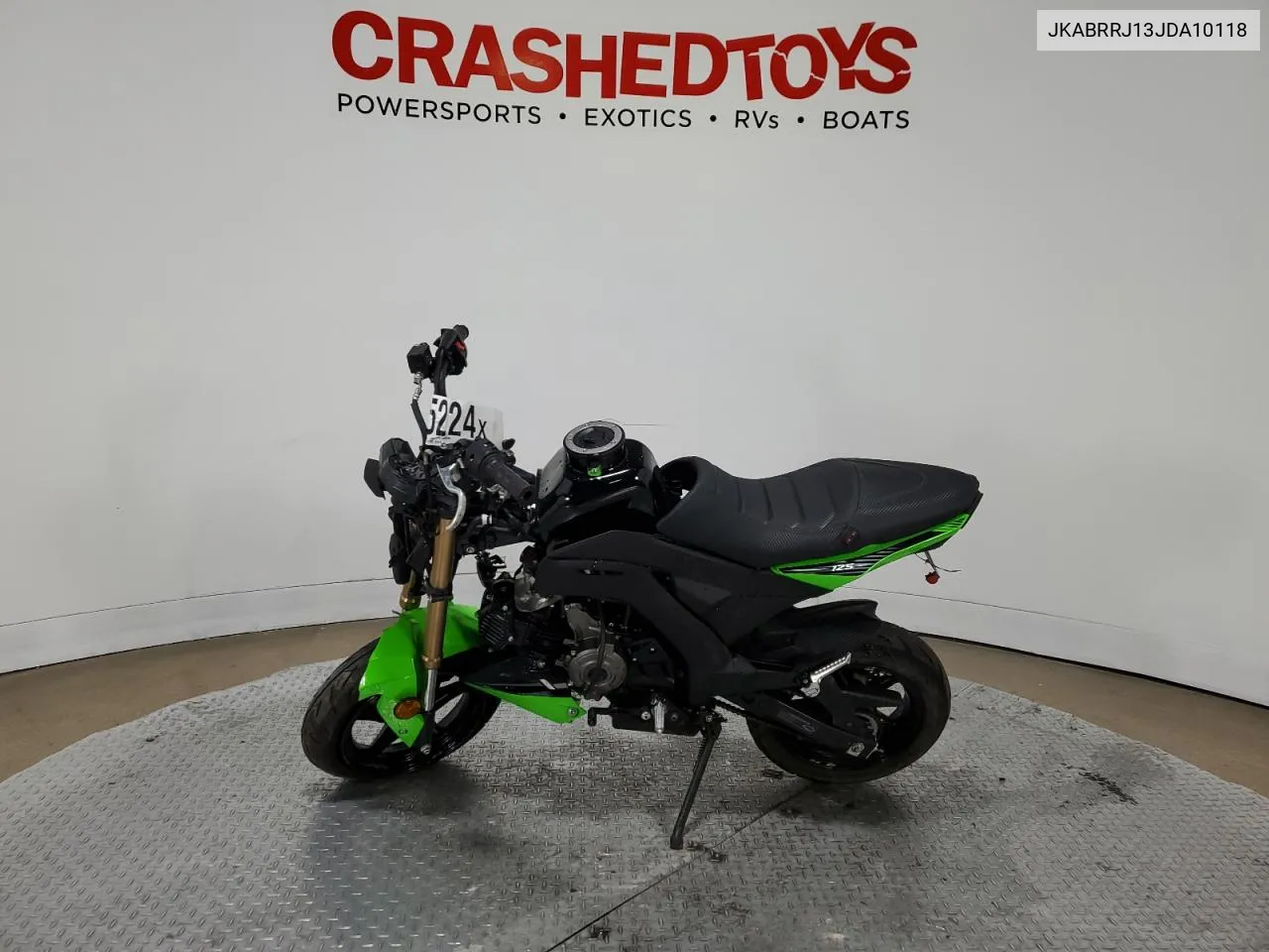 2018 Kawasaki Br125 J VIN: JKABRRJ13JDA10118 Lot: 78065224