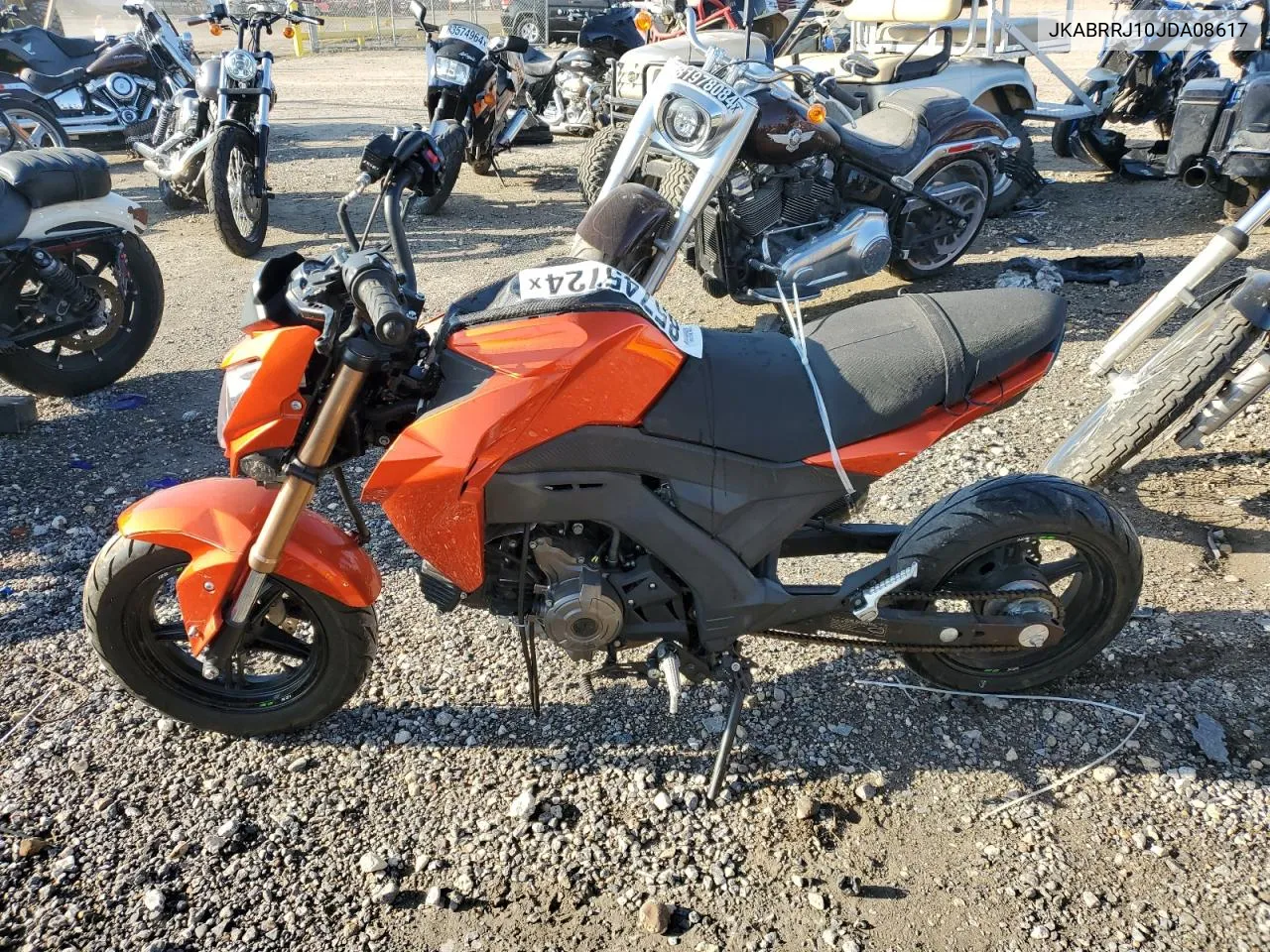 2018 Kawasaki Br125 J VIN: JKABRRJ10JDA08617 Lot: 85745724