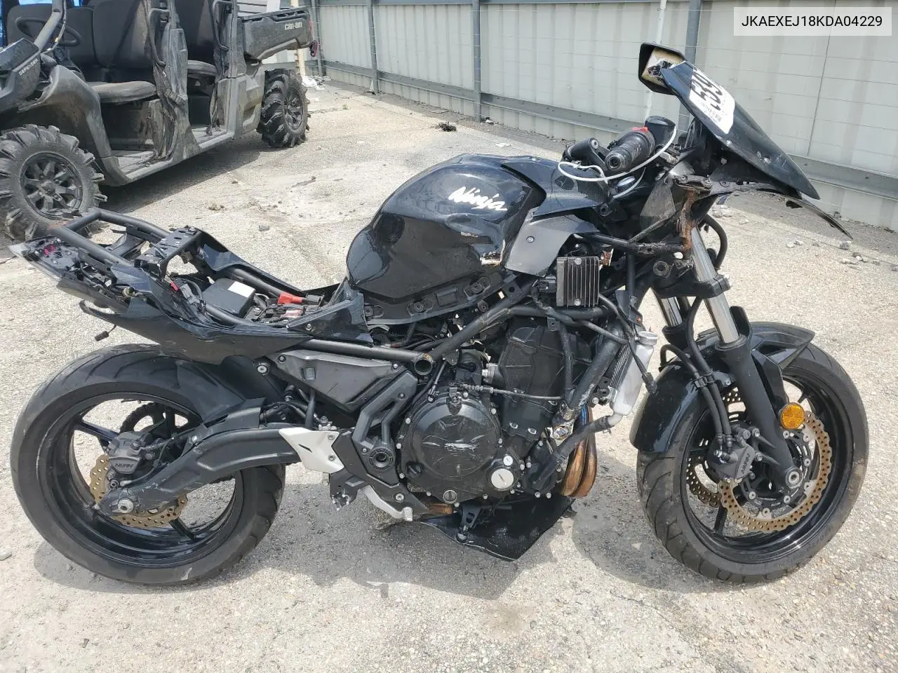 2019 Kawasaki Ex650 J VIN: JKAEXEJ18KDA04229 Lot: 53970905
