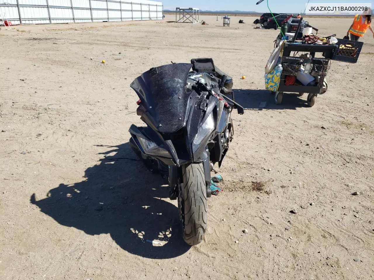 2019 Kawasaki Zx1000 J VIN: JKAZXCJ11BA000298 Lot: 58501324