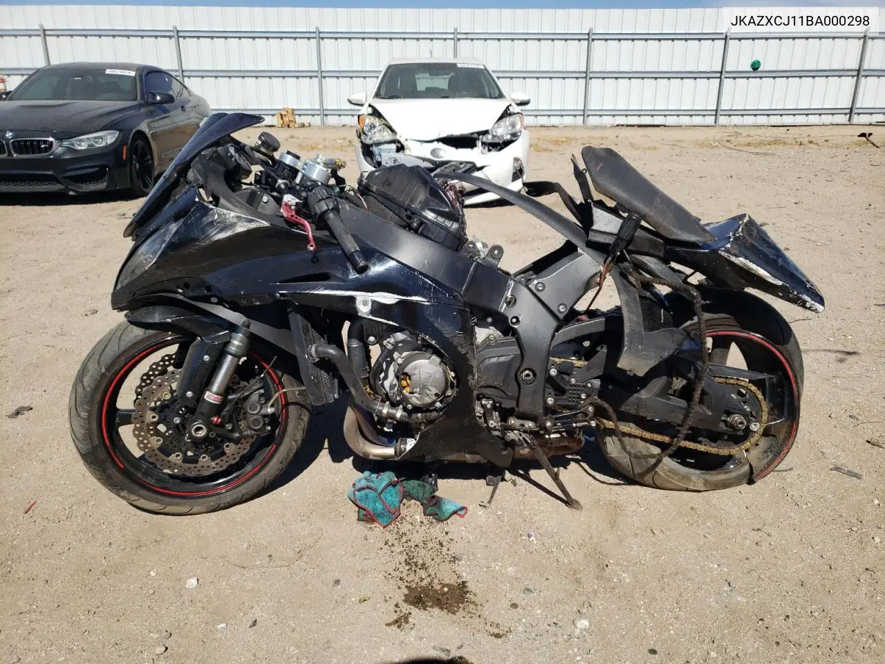 2019 Kawasaki Zx1000 J VIN: JKAZXCJ11BA000298 Lot: 58501324