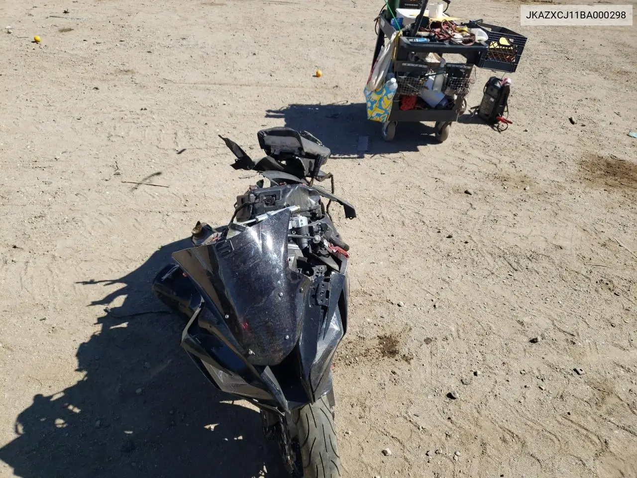 2019 Kawasaki Zx1000 J VIN: JKAZXCJ11BA000298 Lot: 58501324