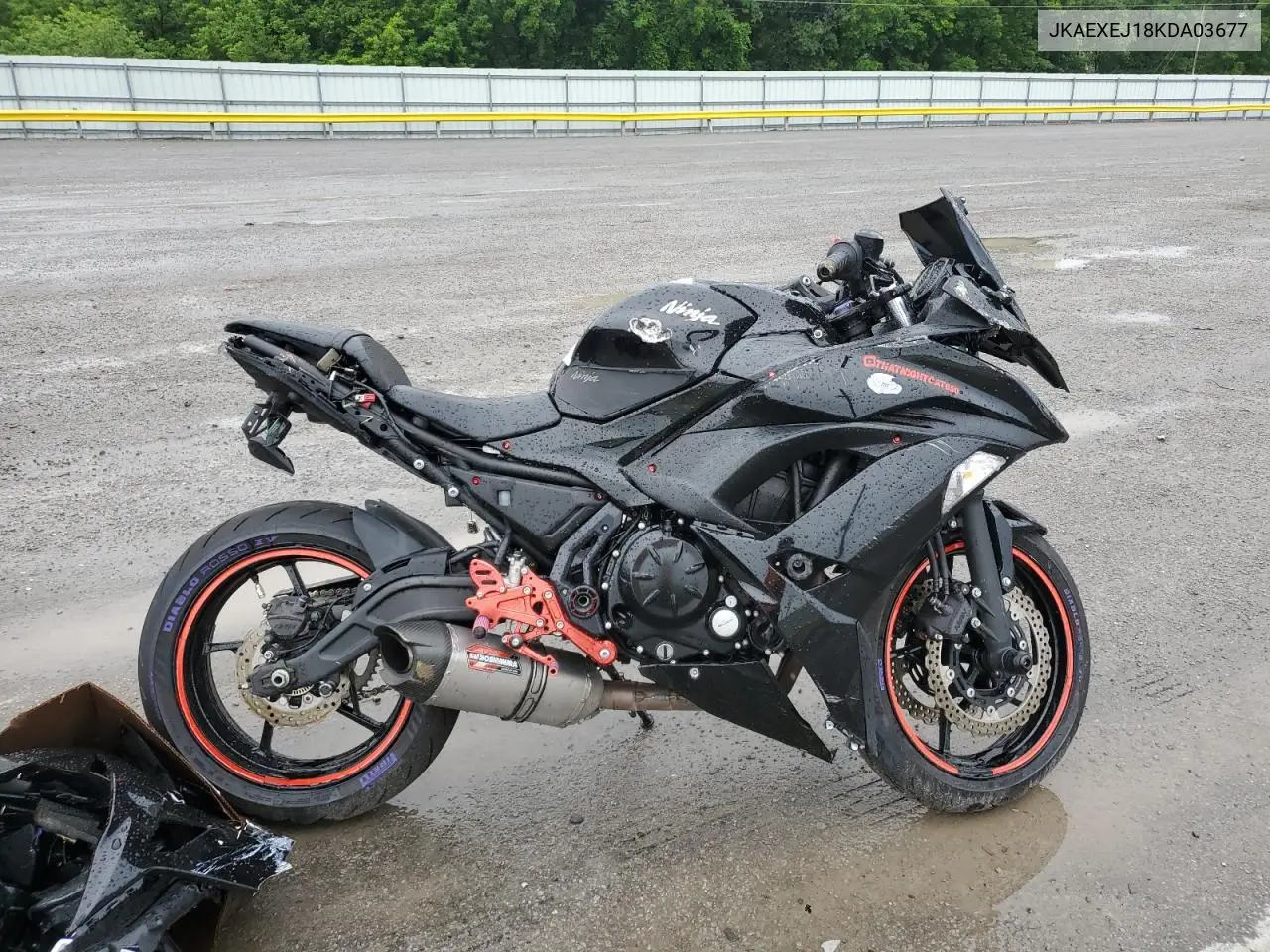 2019 Kawasaki Ex650 J VIN: JKAEXEJ18KDA03677 Lot: 61655325