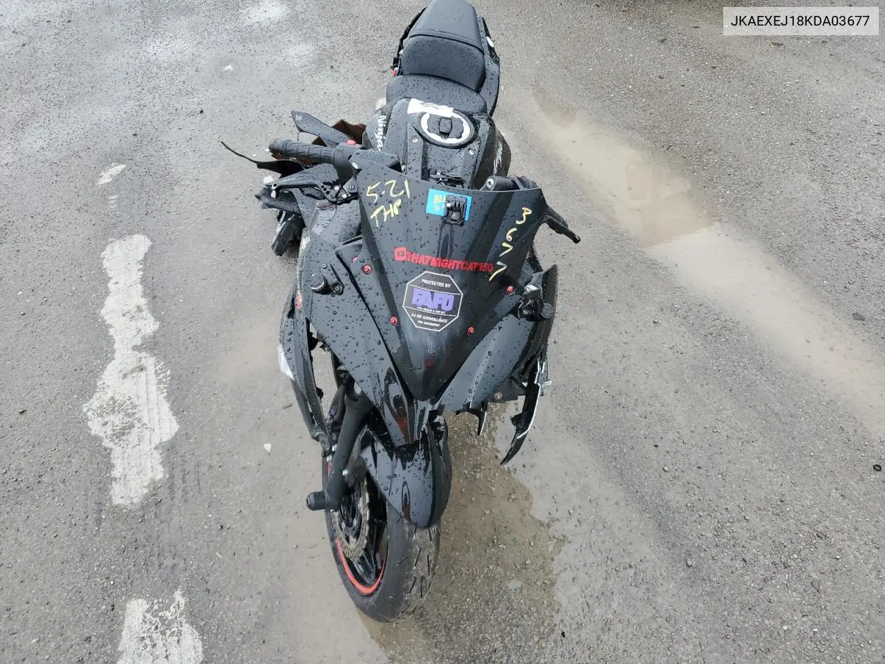 2019 Kawasaki Ex650 J VIN: JKAEXEJ18KDA03677 Lot: 61655325