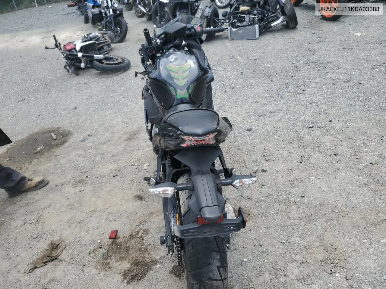 2019 Kawasaki Ex650 J VIN: JKAEXEJ11KDA03388 Lot: 63064565