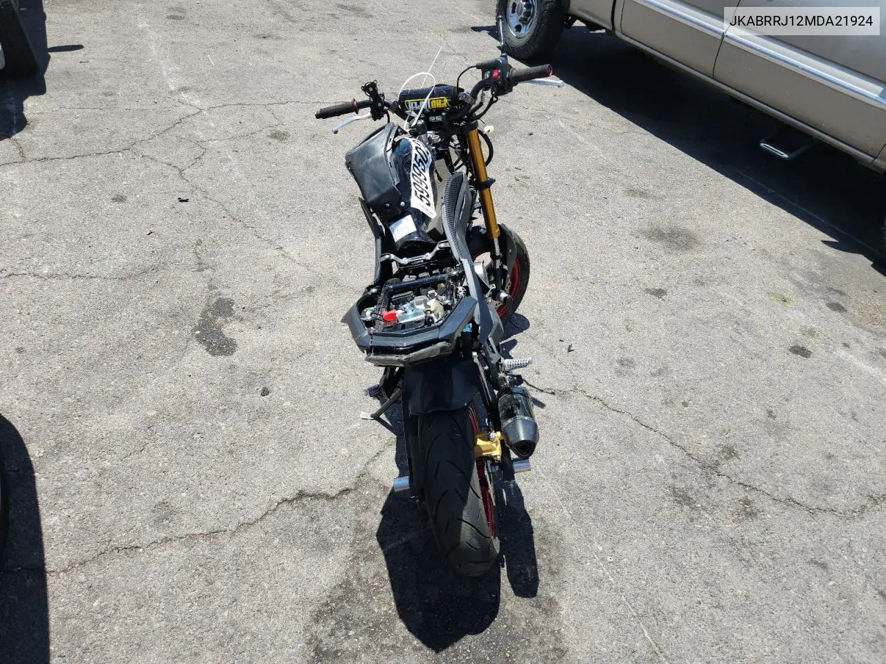 2021 Kawasaki Br125 J VIN: JKABRRJ12MDA21924 Lot: 59995025