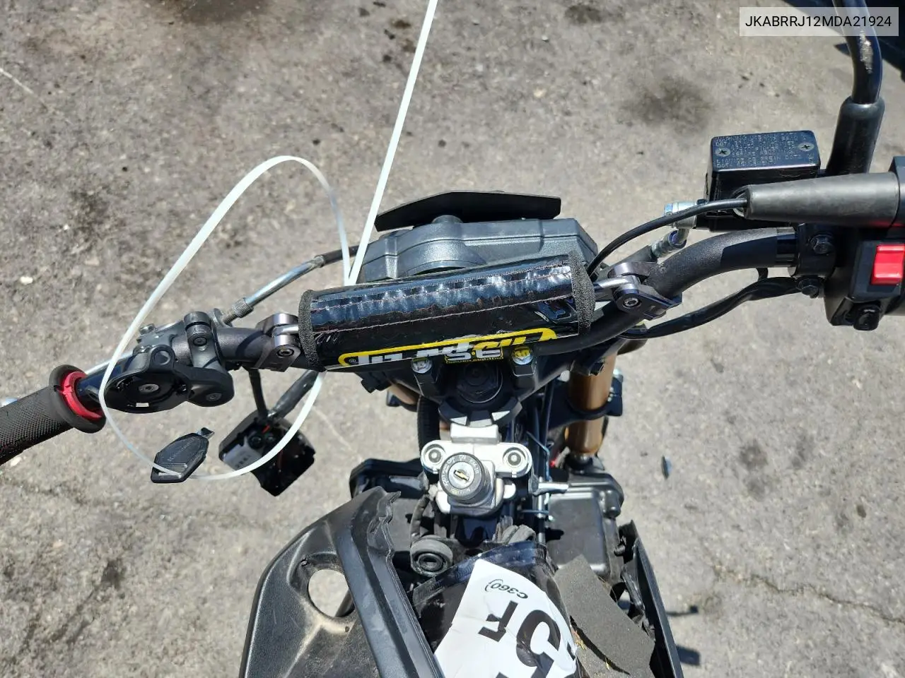 2021 Kawasaki Br125 J VIN: JKABRRJ12MDA21924 Lot: 59995025