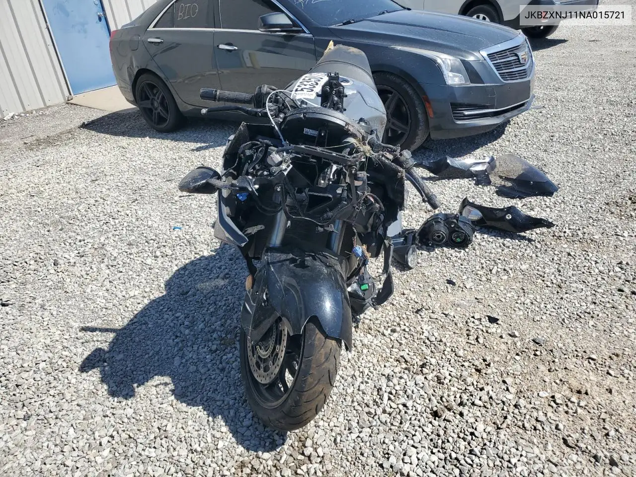 2022 Kawasaki Zx1400 J VIN: JKBZXNJ11NA015721 Lot: 53350135
