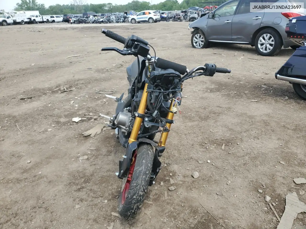 2022 Kawasaki Br125 J VIN: JKABRRJ13NDA23697 Lot: 60752775