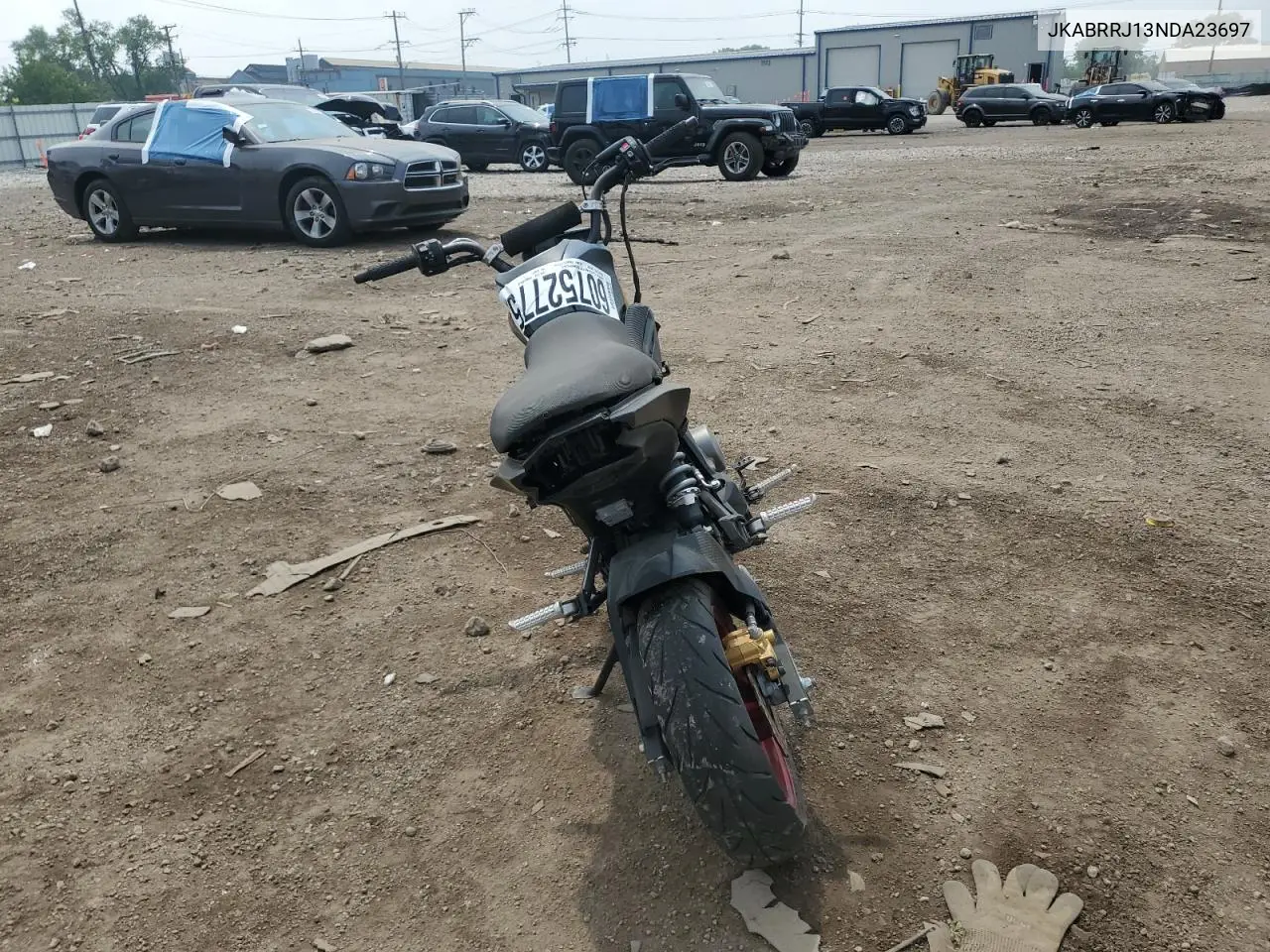 2022 Kawasaki Br125 J VIN: JKABRRJ13NDA23697 Lot: 60752775