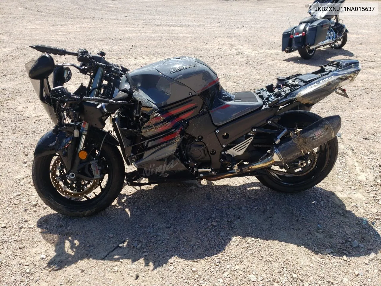 2022 Kawasaki Zx1400 J VIN: JKBZXNJ11NA015637 Lot: 61267914