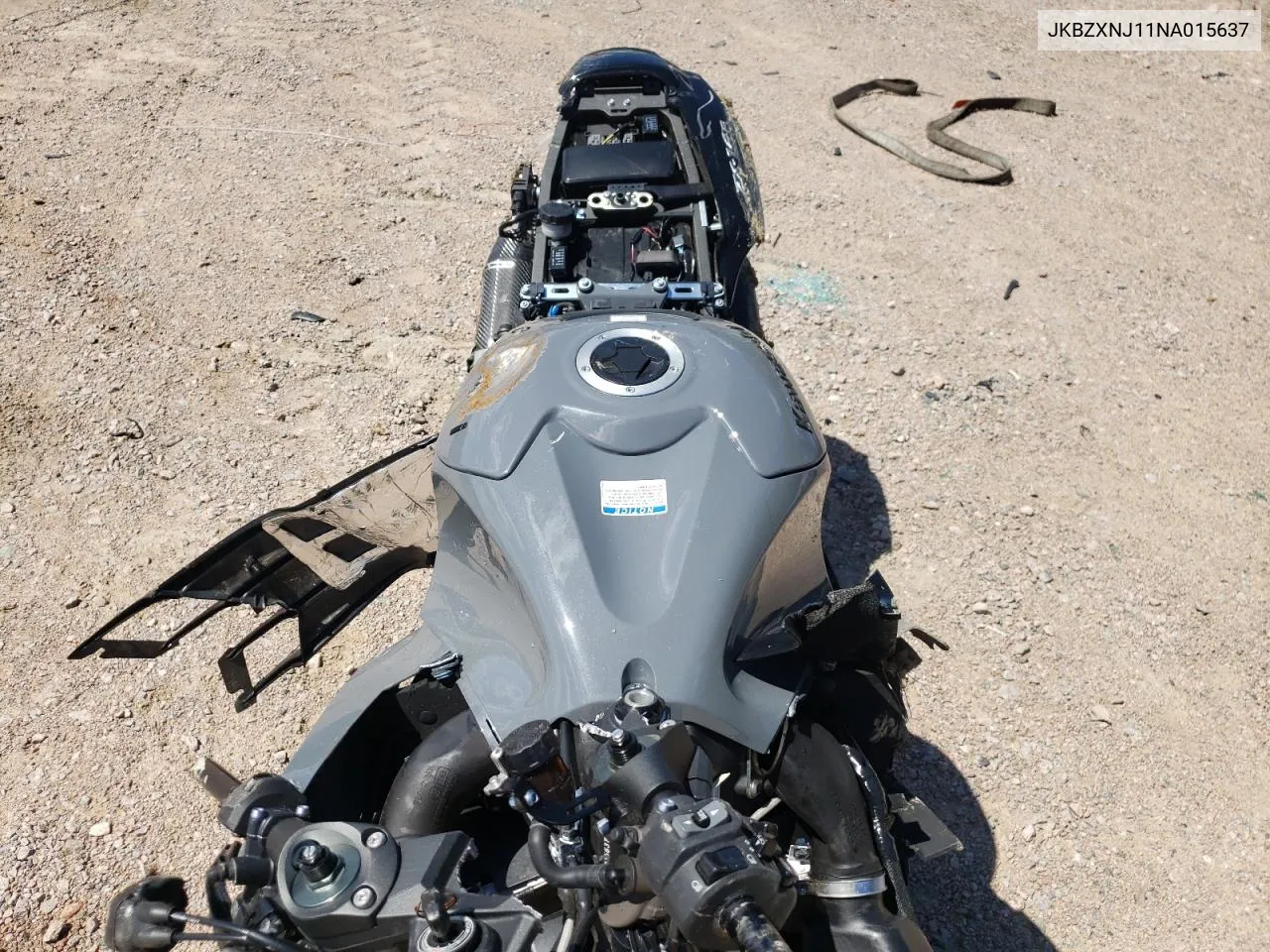 2022 Kawasaki Zx1400 J VIN: JKBZXNJ11NA015637 Lot: 61267914