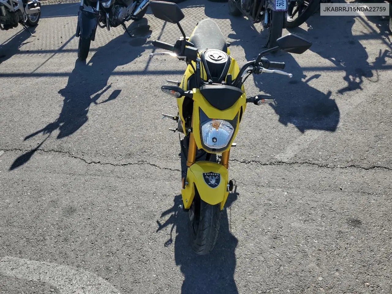 2022 Kawasaki Br125 J VIN: JKABRRJ15NDA22759 Lot: 64479105