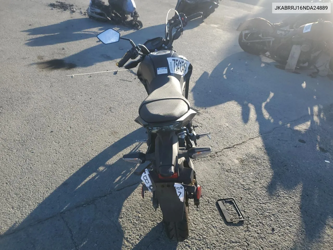 2022 Kawasaki Br125 J VIN: JKABRRJ16NDA24889 Lot: 75415464