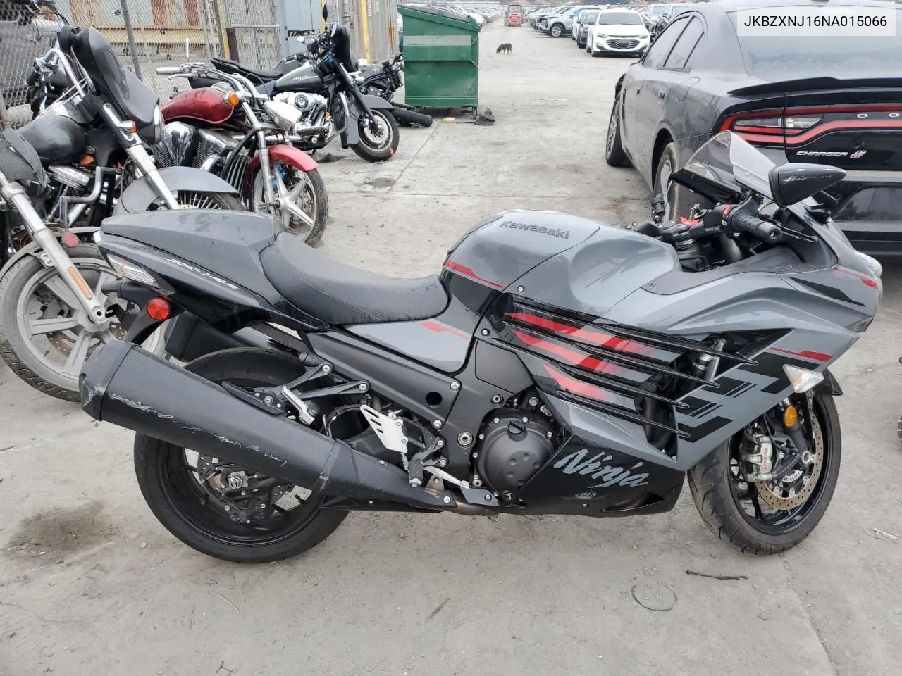 2022 Kawasaki Zx1400 J VIN: JKBZXNJ16NA015066 Lot: 81364494