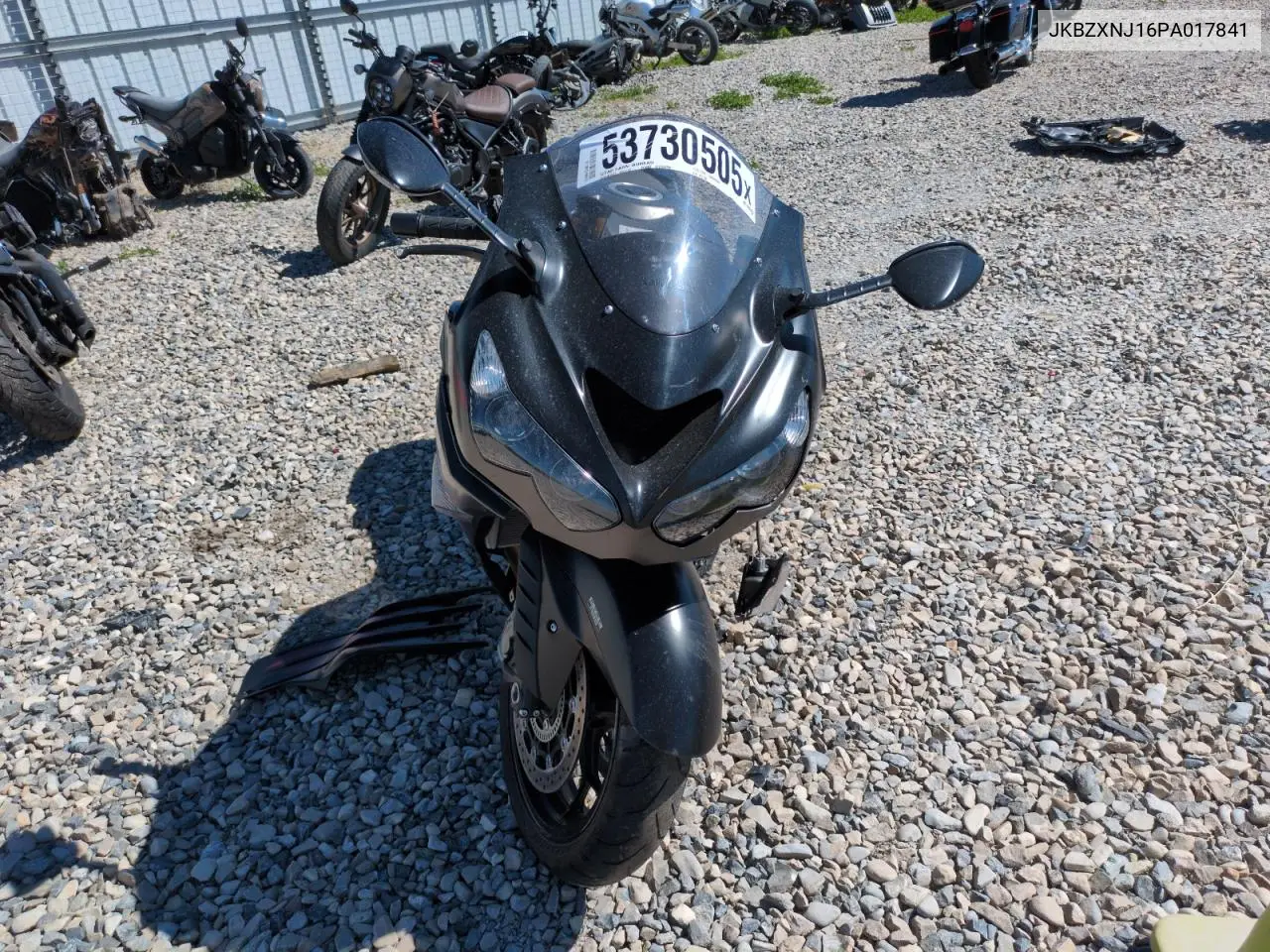 2023 Kawasaki Zx1400 J VIN: JKBZXNJ16PA017841 Lot: 53730505