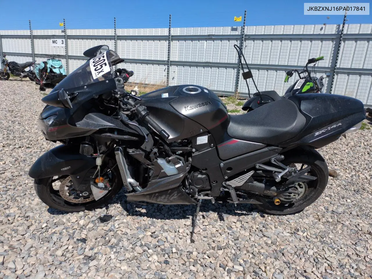 2023 Kawasaki Zx1400 J VIN: JKBZXNJ16PA017841 Lot: 53730505