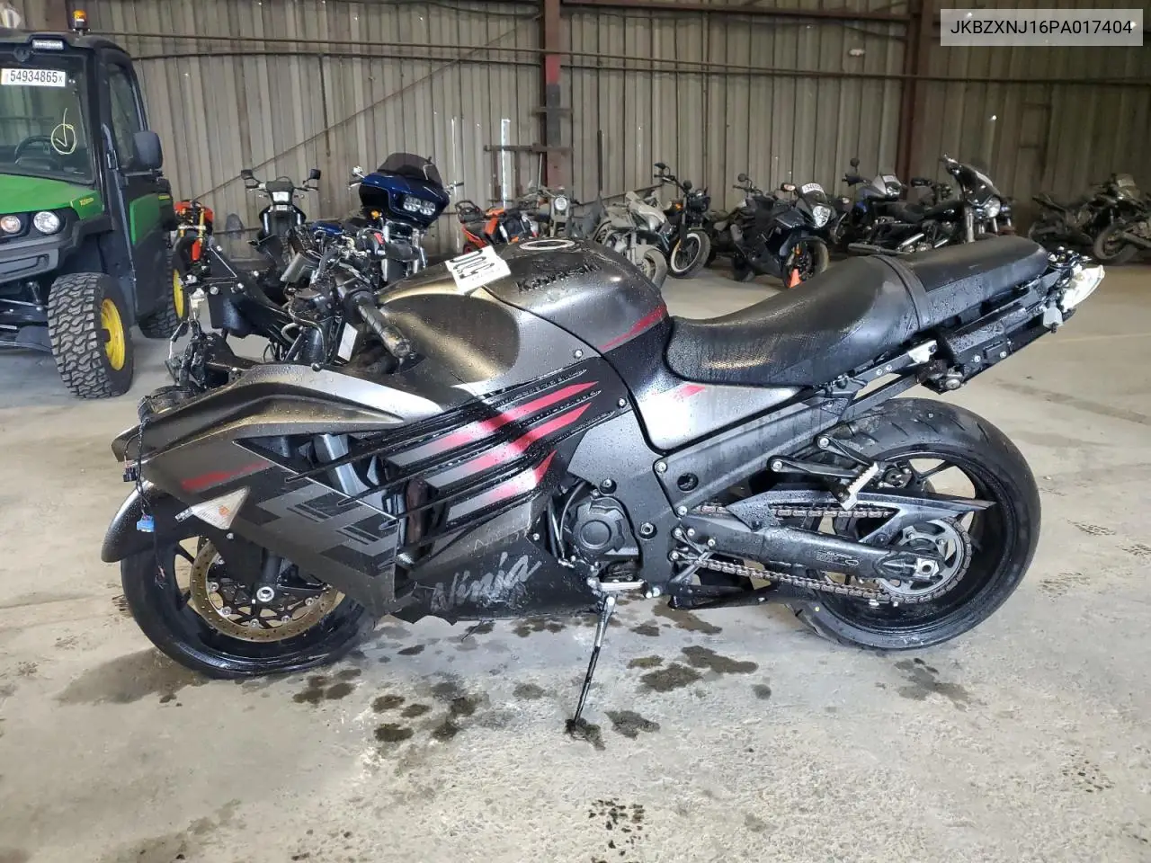 2023 Kawasaki Zx1400 J VIN: JKBZXNJ16PA017404 Lot: 57655005