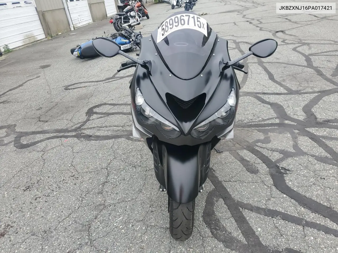 2023 Kawasaki Zx1400 J VIN: JKBZXNJ16PA017421 Lot: 58996715