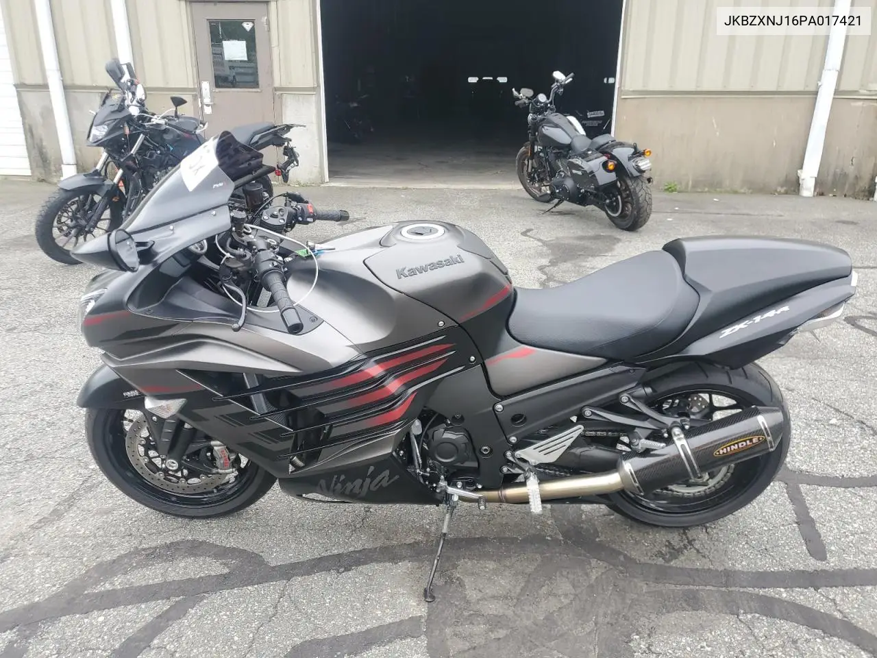 2023 Kawasaki Zx1400 J VIN: JKBZXNJ16PA017421 Lot: 58996715