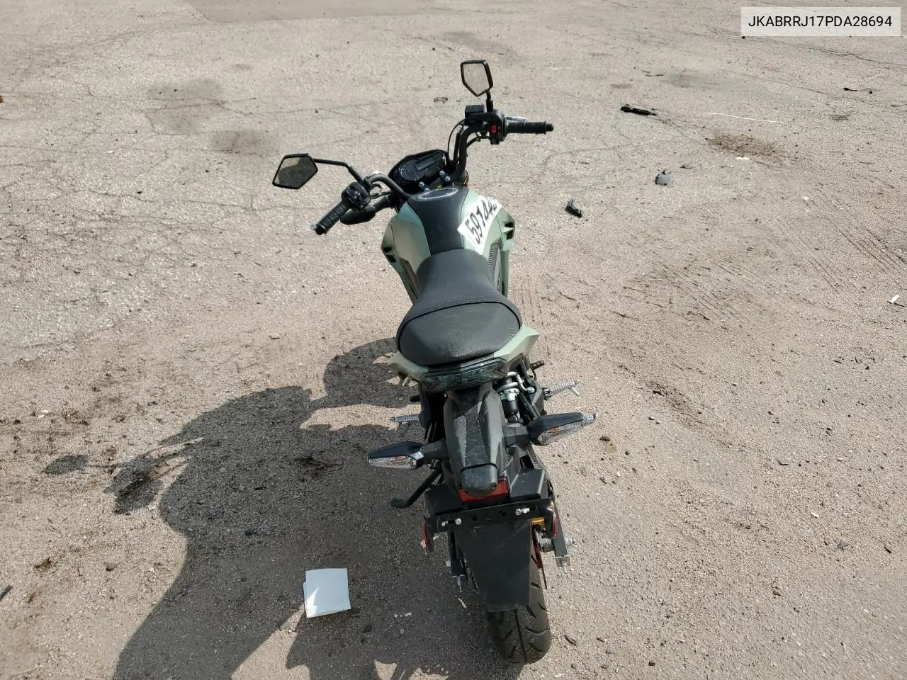 2023 Kawasaki Br125 J VIN: JKABRRJ17PDA28694 Lot: 59144315