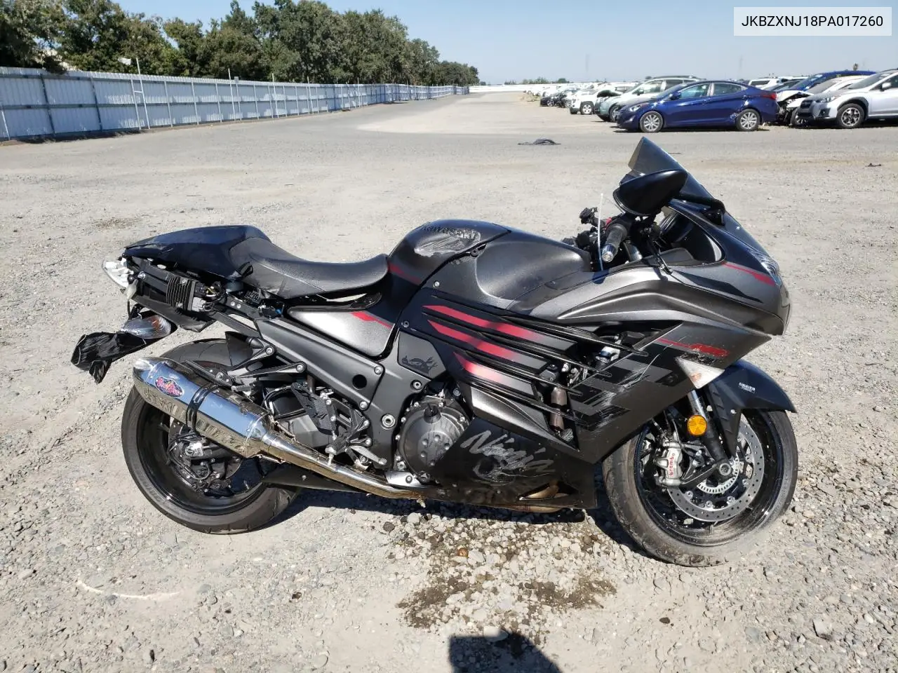 2023 Kawasaki Zx1400 J VIN: JKBZXNJ18PA017260 Lot: 64122885
