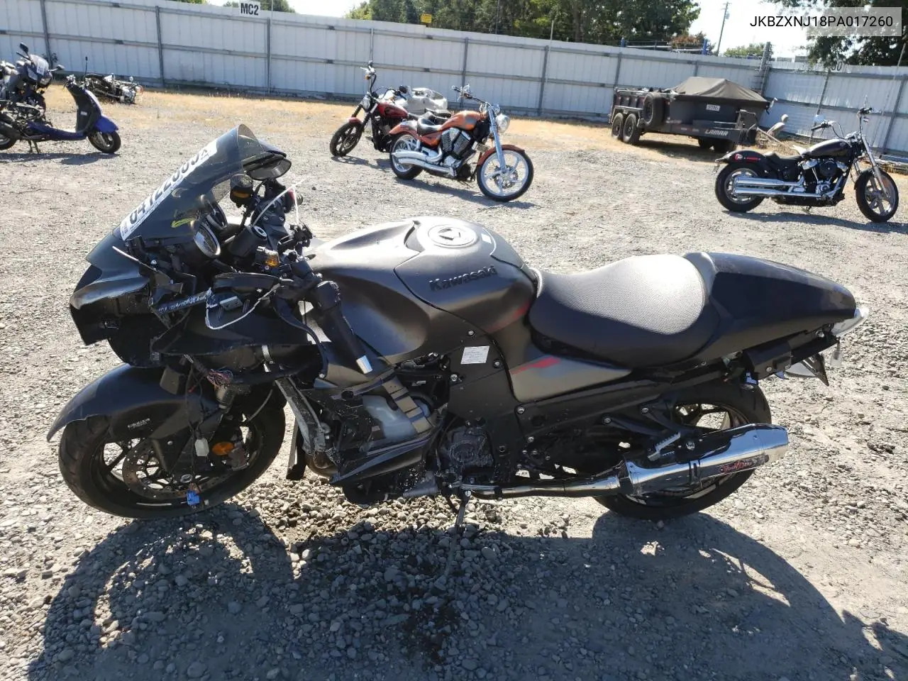 2023 Kawasaki Zx1400 J VIN: JKBZXNJ18PA017260 Lot: 64122885
