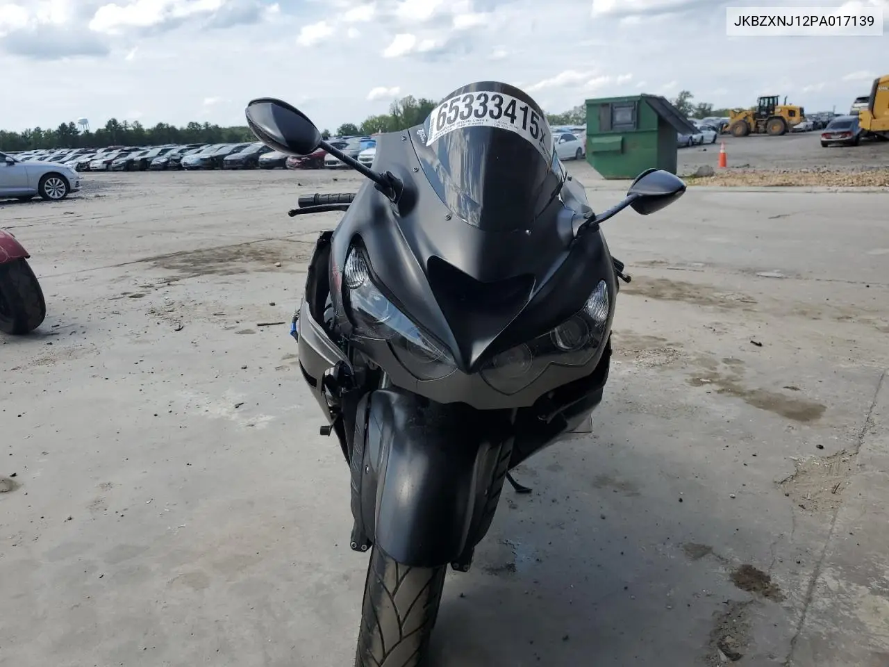 2023 Kawasaki Zx1400 J VIN: JKBZXNJ12PA017139 Lot: 65333415