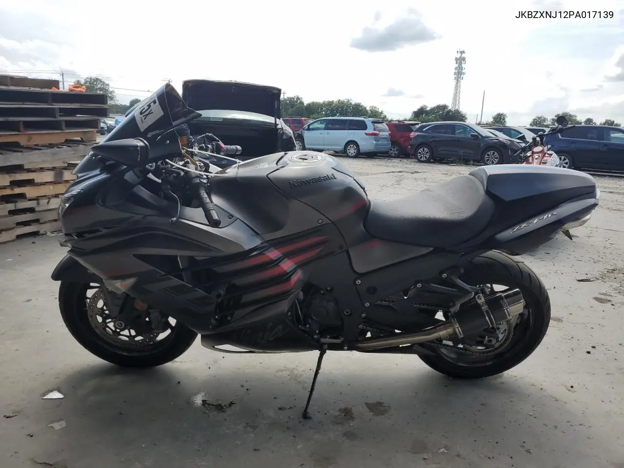 2023 Kawasaki Zx1400 J VIN: JKBZXNJ12PA017139 Lot: 65333415