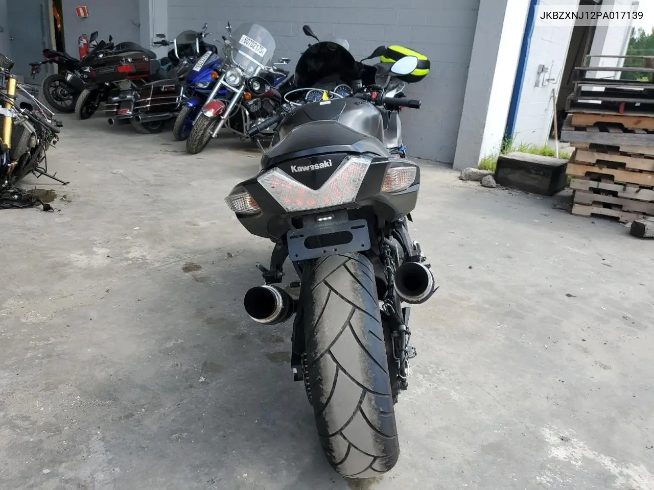 2023 Kawasaki Zx1400 J VIN: JKBZXNJ12PA017139 Lot: 65333415