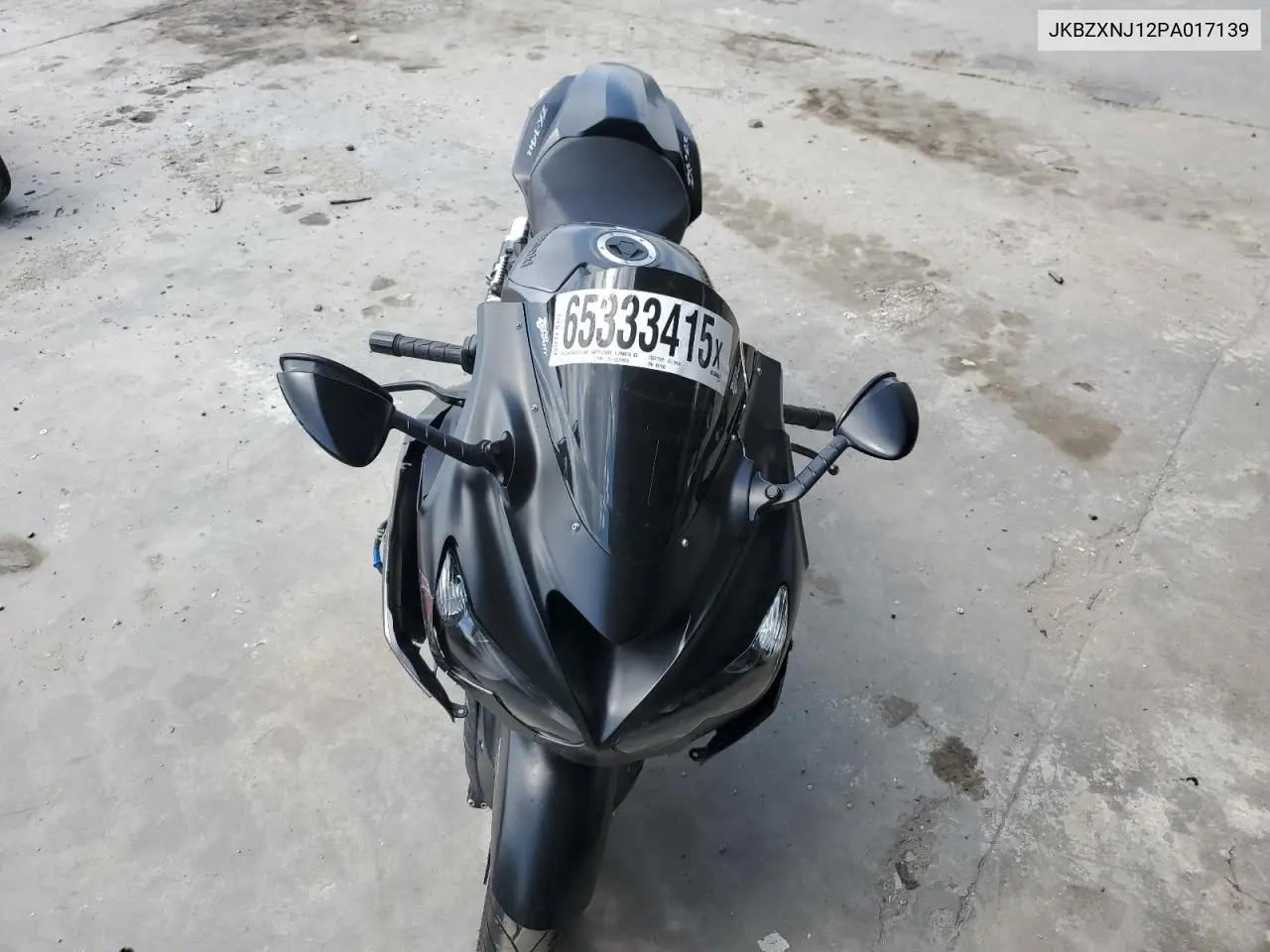 2023 Kawasaki Zx1400 J VIN: JKBZXNJ12PA017139 Lot: 65333415
