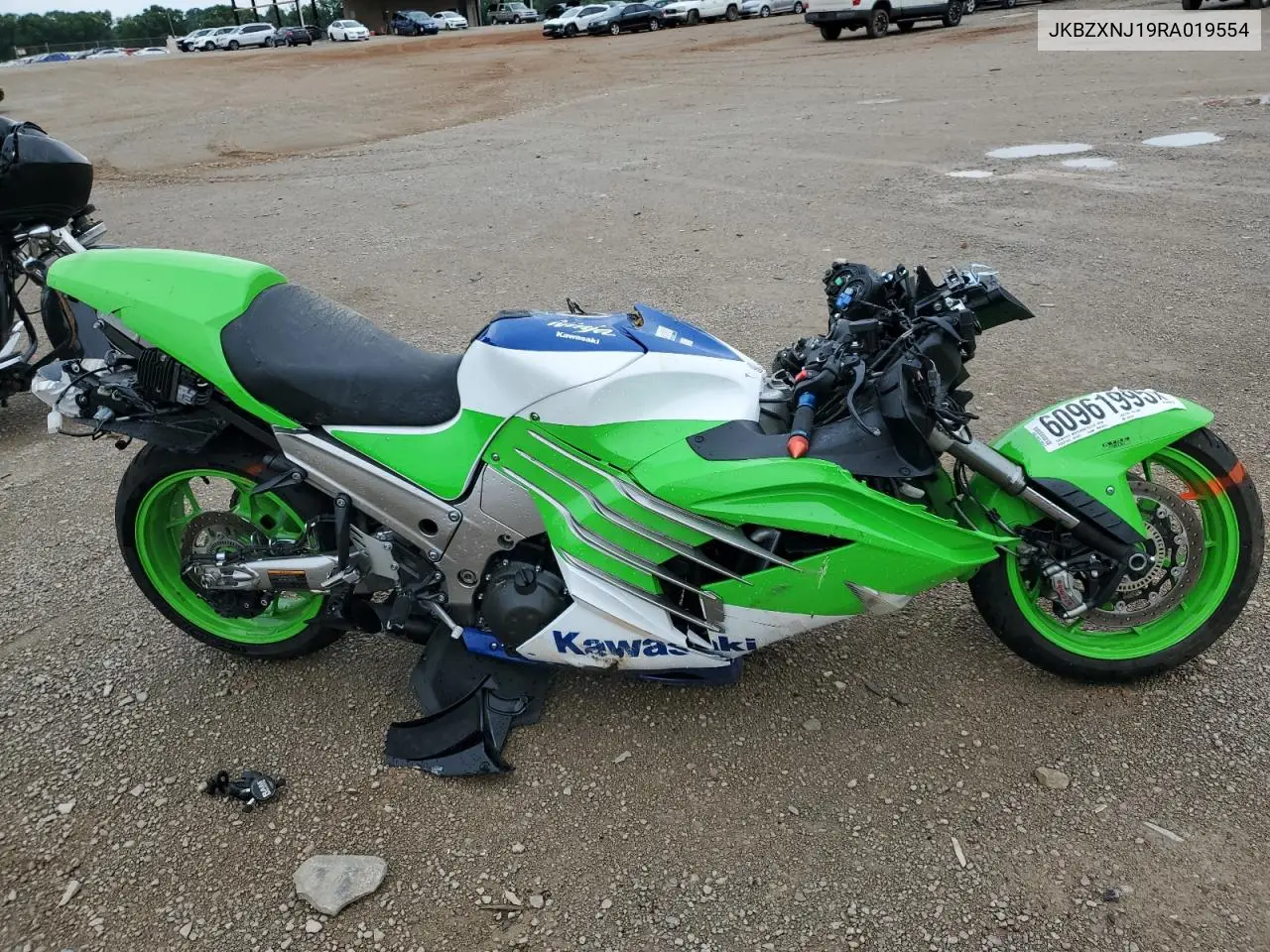 2024 Kawasaki Zx1400 J VIN: JKBZXNJ19RA019554 Lot: 60961995